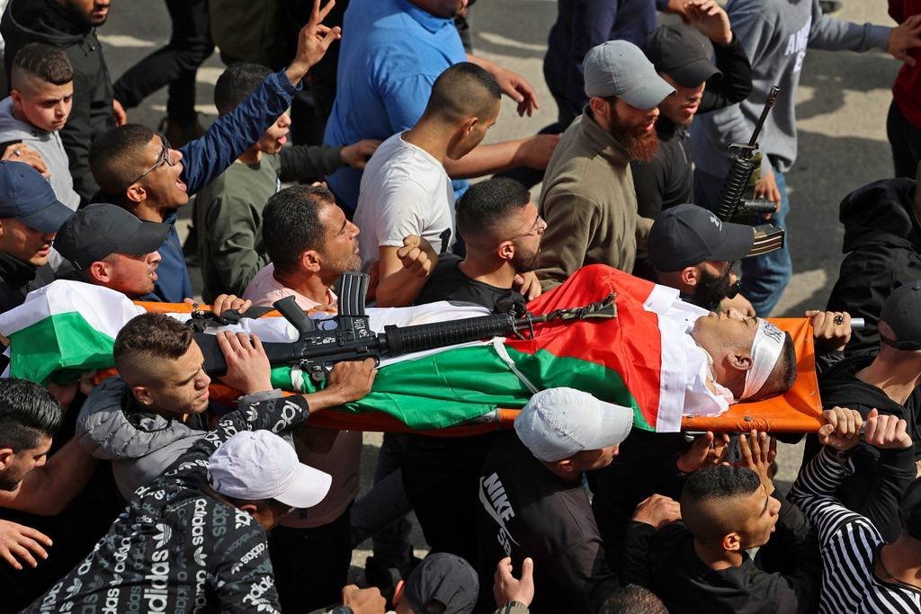 funeral of a ramadan 2022 martyr 