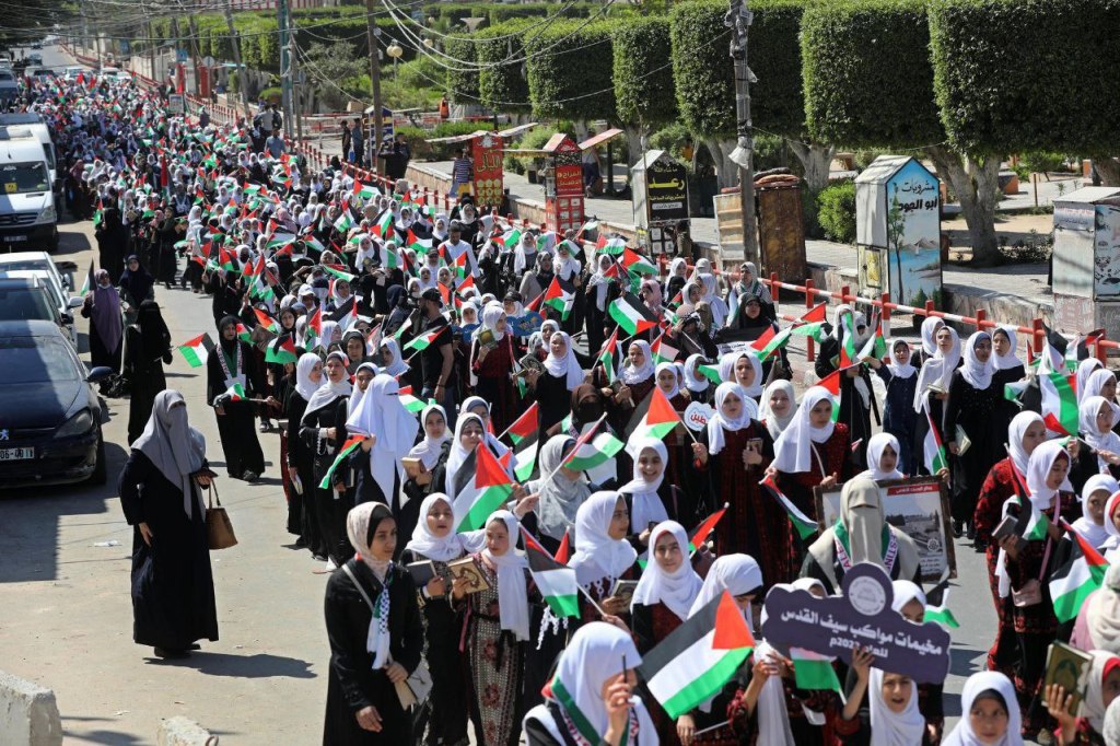 Gaza strip school girls