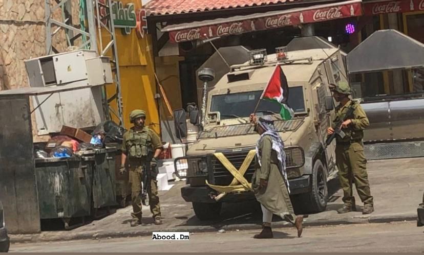 رفع العلم الفلسطيني ABOOD.DM