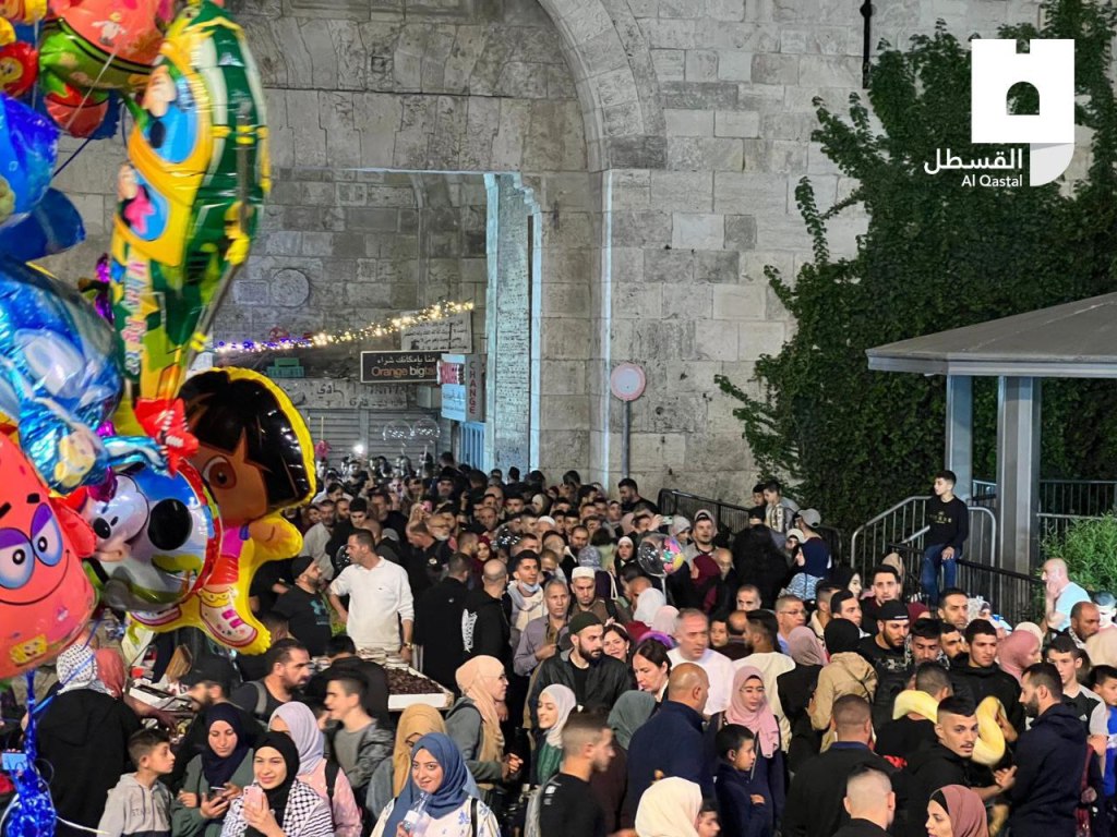 Ramadan 2022 East Jerusalem Bab Al Amoud Damascus gate ירושלים רמאדן חודש מזרח אל קודס שער שכם 