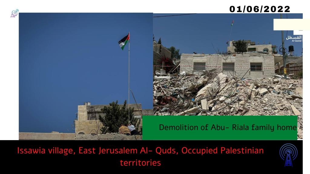 Abu Riala family home demolition