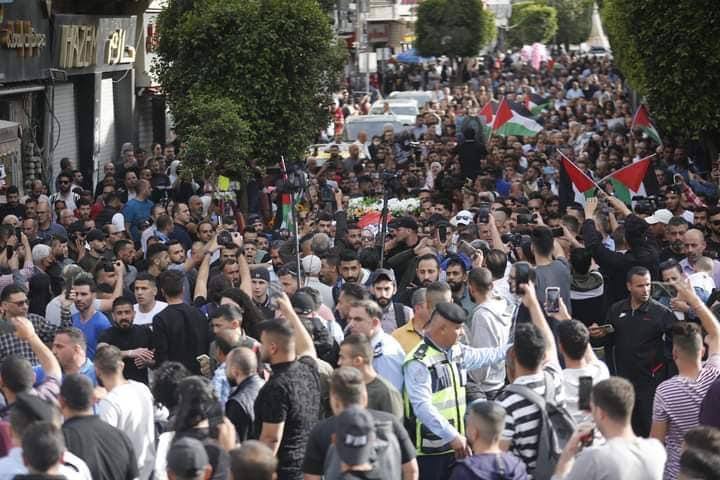 shirian abu aqla funeral