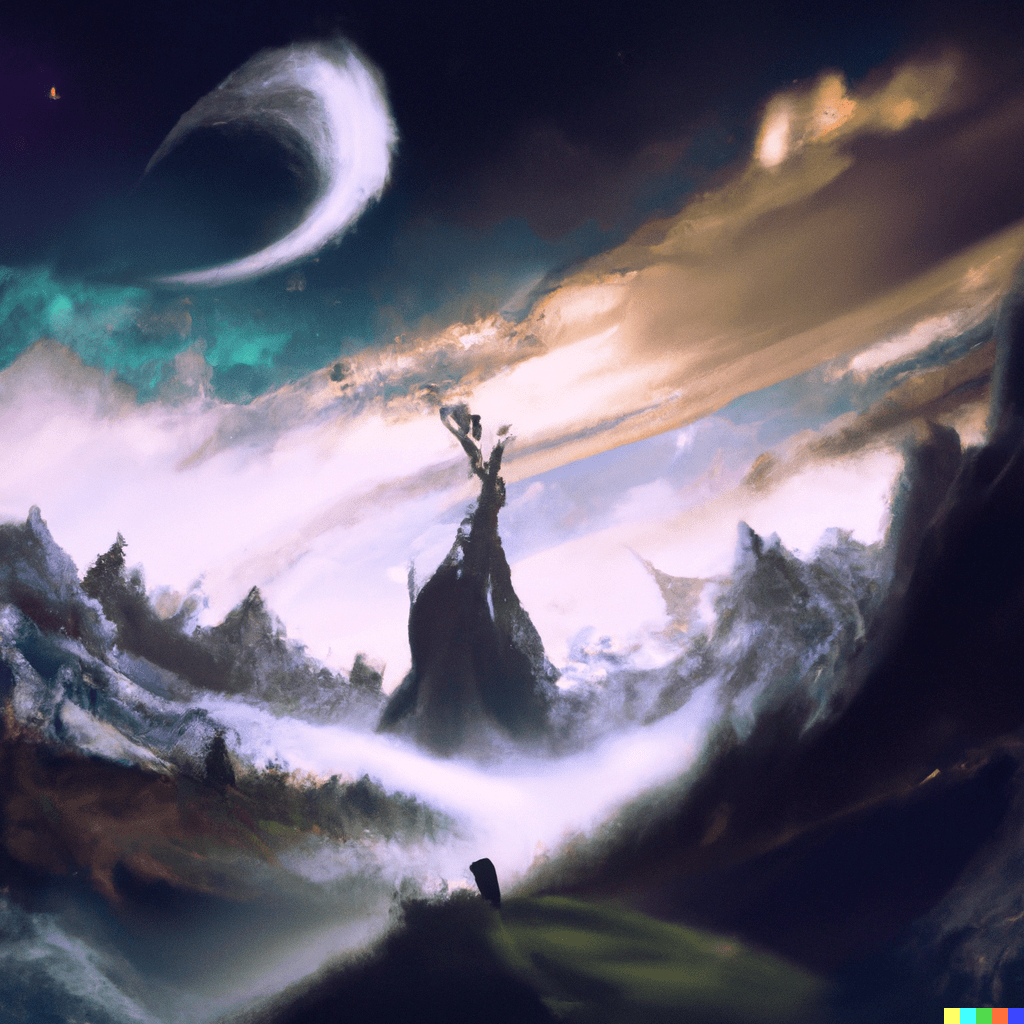 datk absstact dream like imagr generated by AI