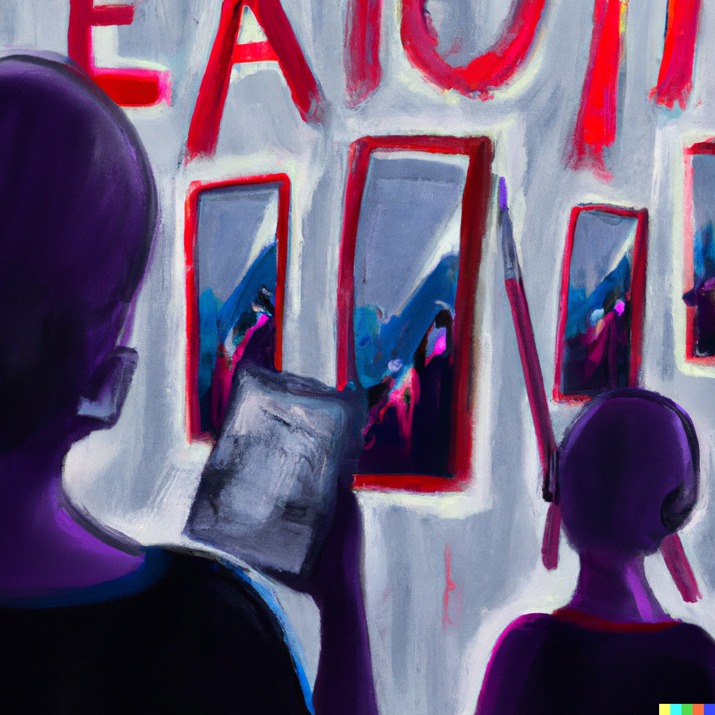 זרים במרחב הוירטואלי אילוסטרציה