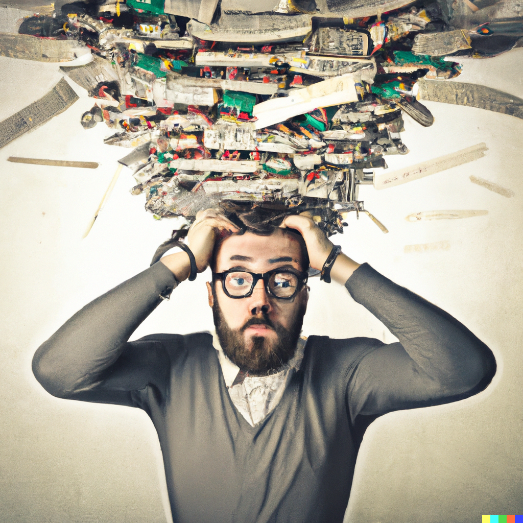 semantic overload digital art