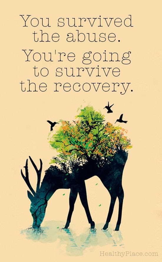 חוסן- אילוסטרציה
you have survived the abuse you're going to survive the recovery