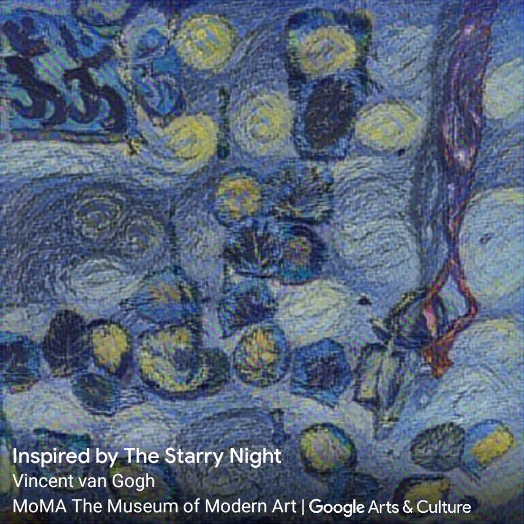 starry night by van gogh