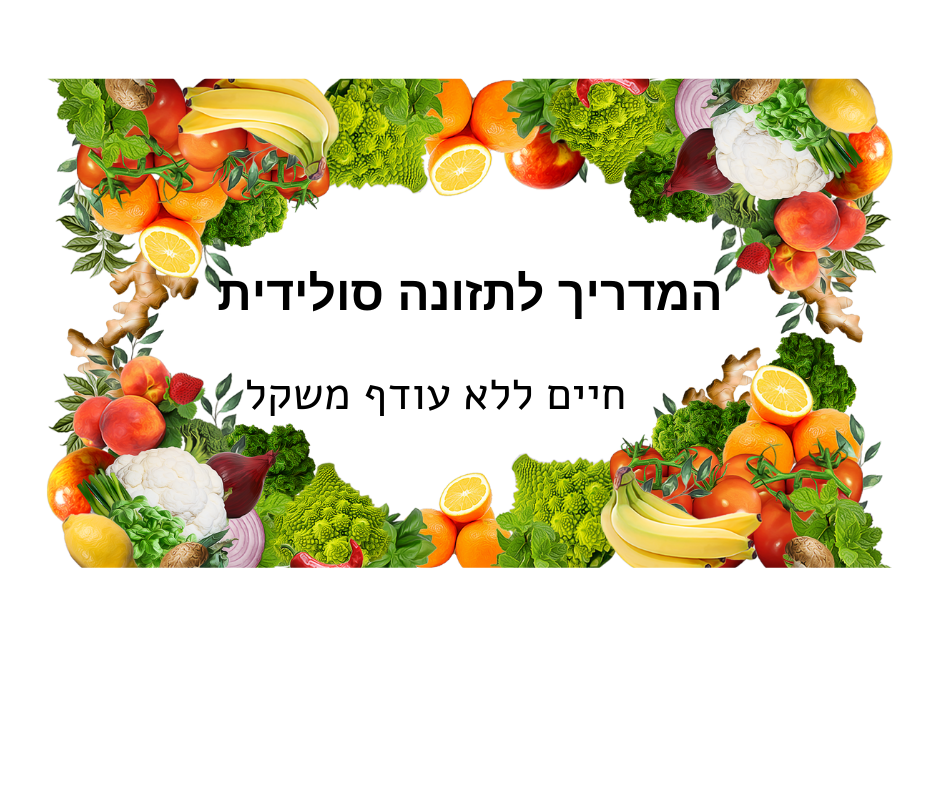 מדריך לתזונה סולידית 