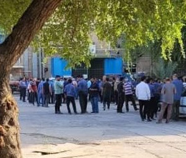 שביתה כללית במפעל האפט טאפה ברפובליקה האסלמית של איראן אוקטובר 2022